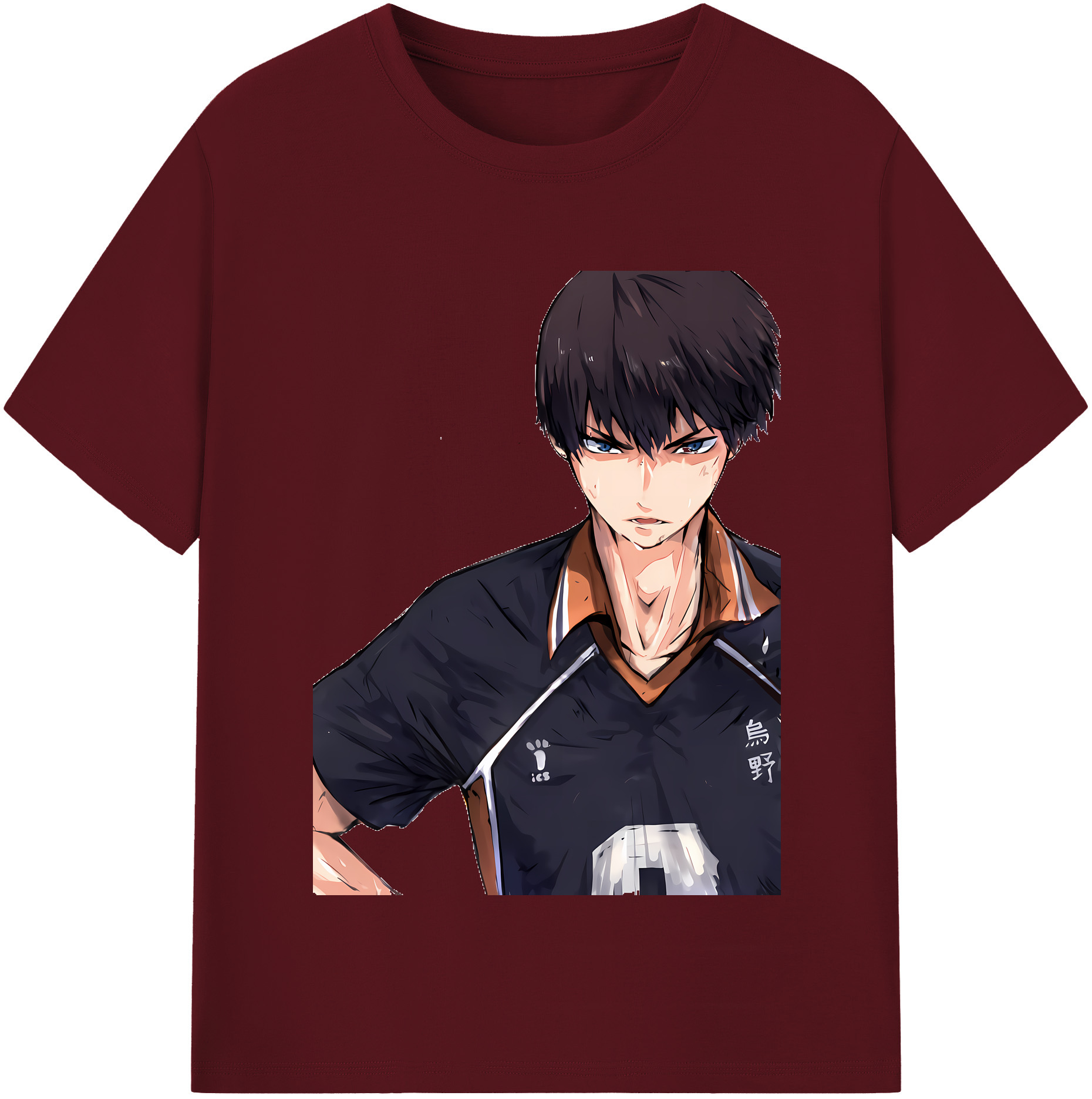 （画像用） ハイキュー!! Haikyu!! 綿100％半袖Tシャツ（フロントプリント）